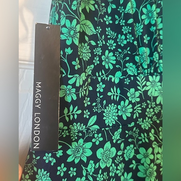 Maggy London Morell Knit floral midi dress - Picture 9 of 12